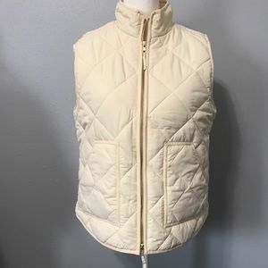J Crew puffer vest.